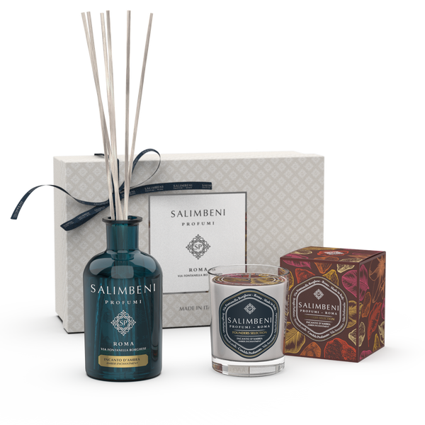 Gift Box Premium À ESCOLHA (Difusor em Stick Founders Selection 250 ml + Vela Perfumada Founders Selection 190gr)