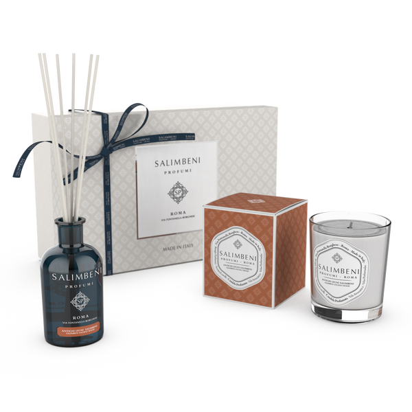 Gift Box Premium À ESCOLHA (Difusor em Stick de 250 ml + Vela Perfumada na mesma fragrância)