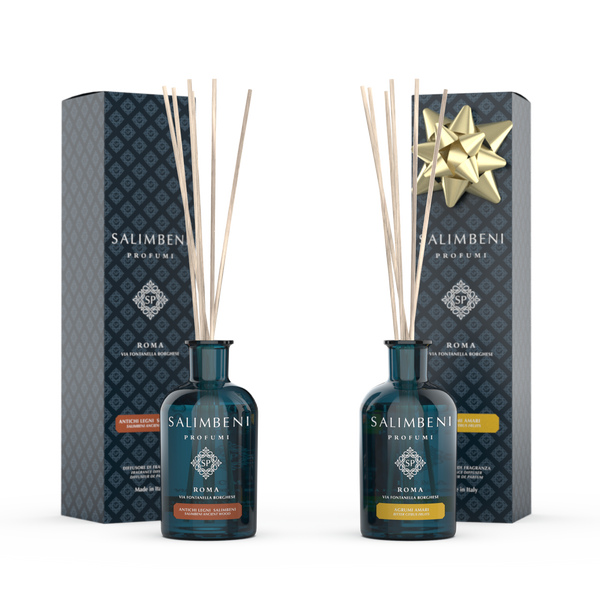 Madeiras Antigas Salimbeni 100 ml + Difusor em Stick 100 ml À SUA ESCOLHA