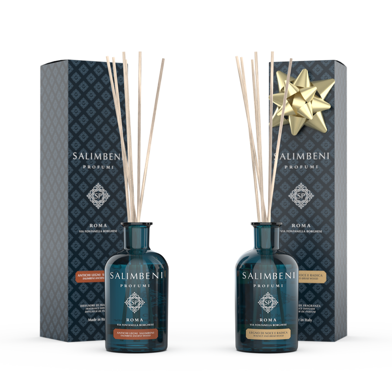 Madeiras Antigas Salimbeni 100 ml + Difusor em Stick 100 ml À SUA ESCOLHA