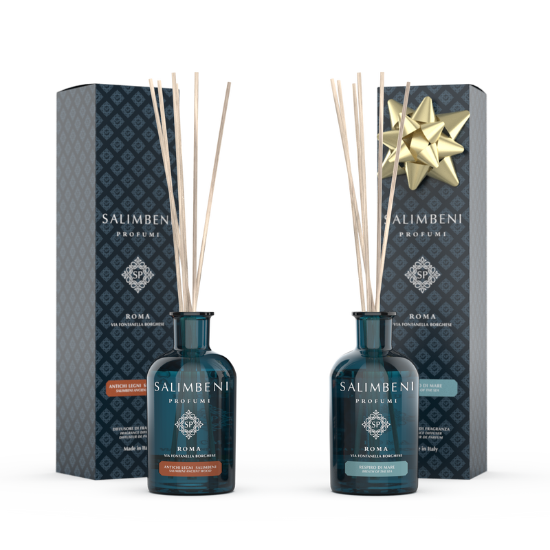 Madeiras Antigas Salimbeni 100 ml + Difusor em Stick 100 ml À SUA ESCOLHA