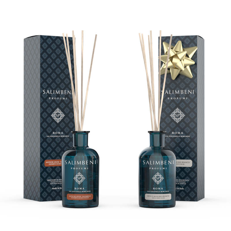 Madeiras Antigas Salimbeni 100 ml + Difusor em Stick 100 ml À SUA ESCOLHA