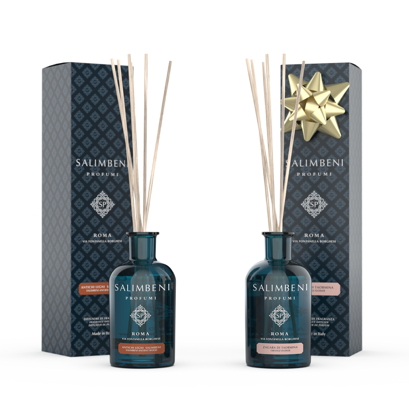 Madeiras Antigas Salimbeni 100 ml + Difusor em Stick 100 ml À SUA ESCOLHA