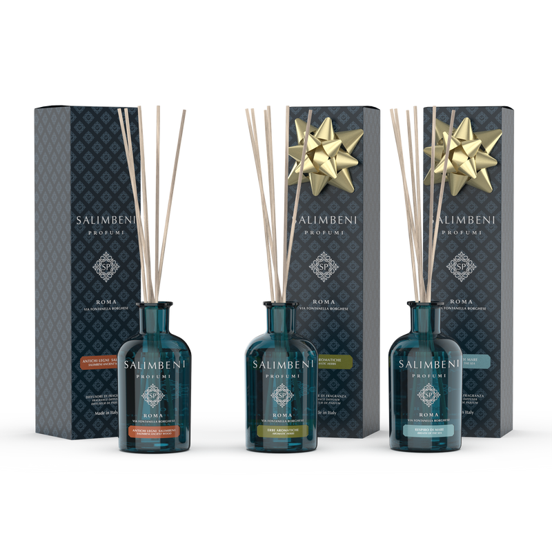 Madeiras Antigas Salimbeni 100ml + Ervas Aromáticas 100ml como PROVA GRATUITA  +  Brisa do Mar 100ml como PROVA GRATUITA
