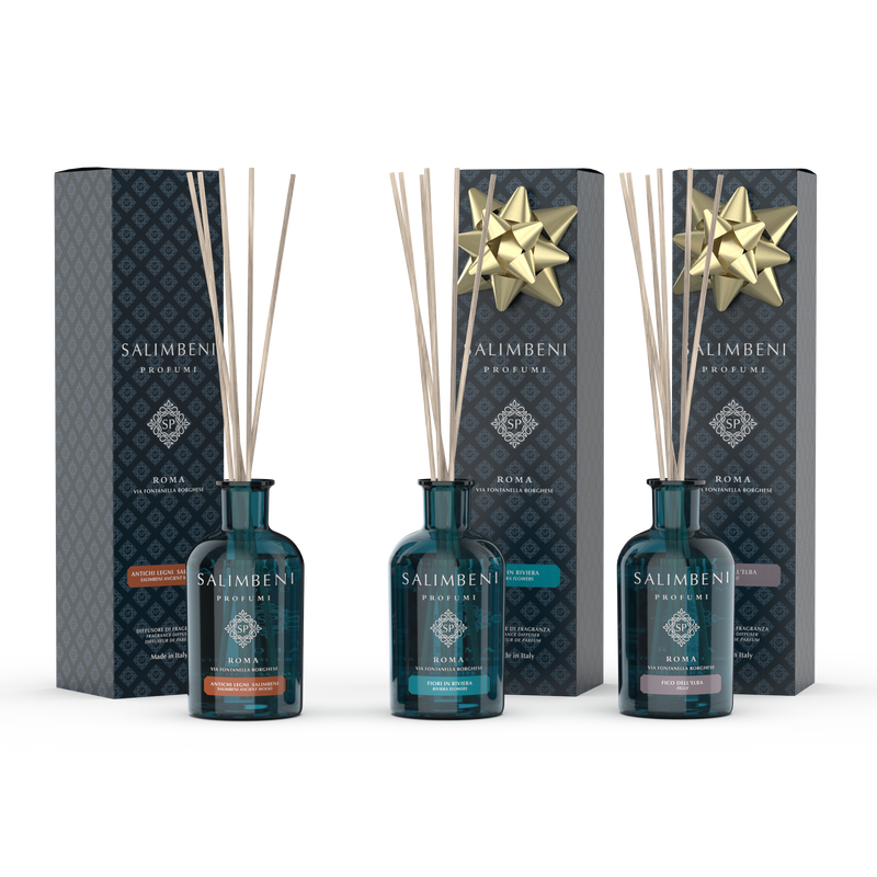 Madeiras Antigas Salimbeni 100ml + Flores em Riviera 100ml como TESTE GRATUITO  + Figueira de Elba 100ml como TESTE GRATUITO