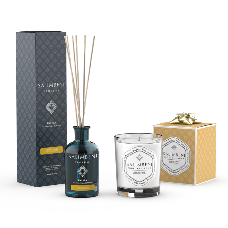 Difusor em Stick de 250 ml À SUA ESCOLHA  + Vela Perfumada de 190 g de la misma fragancia como TESTE GRATUITO