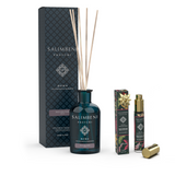 Difusor em Stick 250 ml (Fragrância à tua escolha) + Eau de Parfum no formato de viagem de 15ml (Fragrância à tua escolha) como TESTE GRATUITO