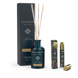 Difusor em Stick 250 ml (Fragrância à tua escolha) + Eau de Parfum no formato de viagem de 15ml (Fragrância à tua escolha) como TESTE GRATUITO