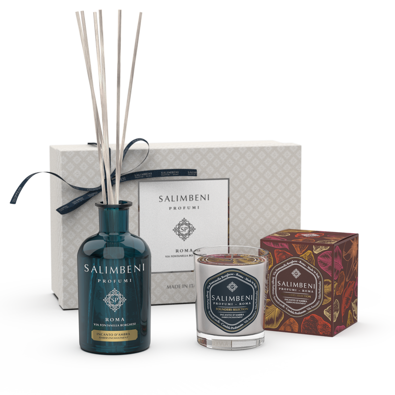 Gift Box Premium À ESCOLHA (Difusor em Stick Founders Selection 250 ml + Vela Perfumada Founders Selection 190gr)