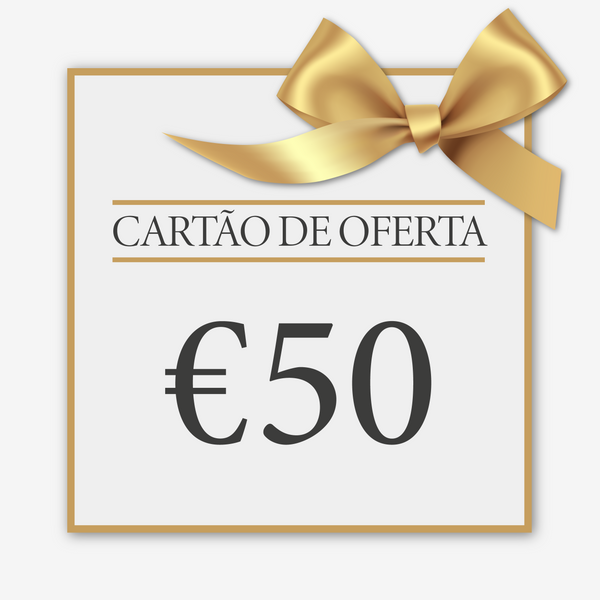 Cartão de Oferta 50€