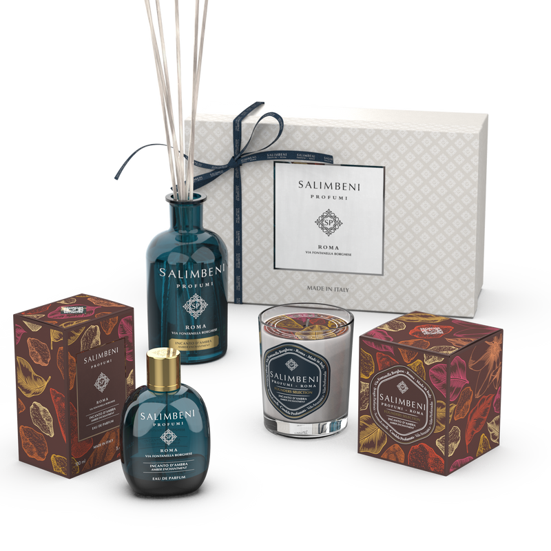 Gift Box Premium À ESCOLHA (Eau de Parfum 100 ml + Difusor em Stick Founders Selection 250 ml + Vela Perfumada Founders Selection 190gr)