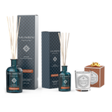 Difusor em Stick 250 ml (fragrância à sua escolha) + Difusor em Stick 100ml (na mesma fragrância)+ Vela Perfumada 190gr como TESTE GRATUITO (na mesma fragrância)