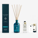 Difusor em Stick 250 ml (FRAGRÂNCIA À ESCOLHA) + Recarga de 250 ml da mesma fragrância do Difusor + Cartões perfumados de guarda-roupa (3pcs)