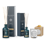 Difusor em Stick 250 ml (fragrância à sua escolha) + Difusor em Stick 100ml (na mesma fragrância)+ Vela Perfumada 190gr como TESTE GRATUITO (na mesma fragrância)