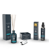 Difusor em Stick 100ml + Difusor para Automóvel (mesma fragrância) + Perfume Room Spray 150ml como Teste Gratuito (mesma fragrância)