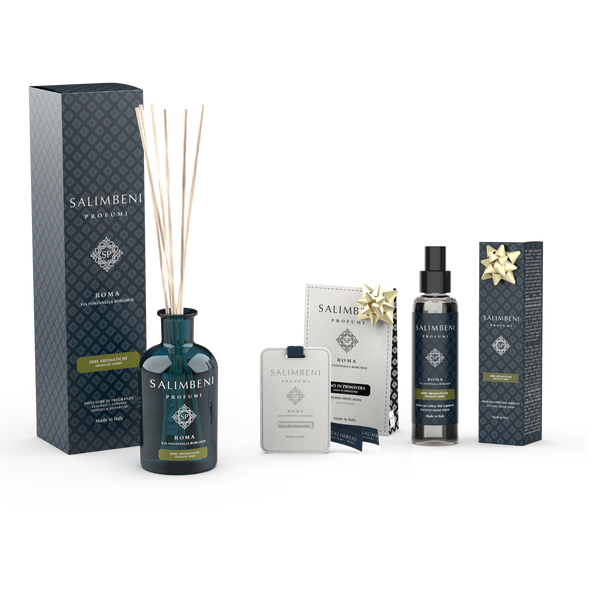 Ervas Aromáticas 250ml + Cartões Perfumados para o Guarda Roupa (3 pcs) como TESTE GRATUITO + Perfume Room Spray 150 ml - Ervas Aromáticas como TESTE GRATUITO