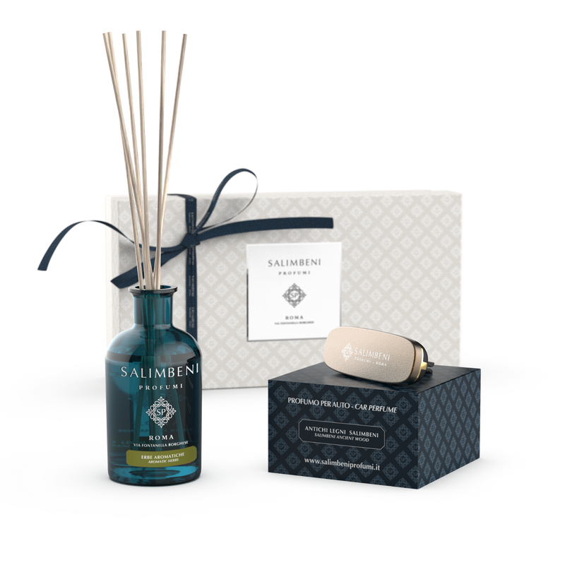 Gift Box Premium À ESCOLHA (Difusor em Stick de 250 ml + Difusor para Automóvel na mesma fragrância)