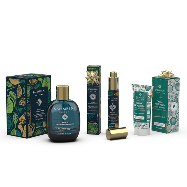 Eau de Parfum 100 ml + Eau de Parfum de viagem de 15 ml em OFERTA + Creme perfumado para mãos e corpo de 50ml em OFERTA