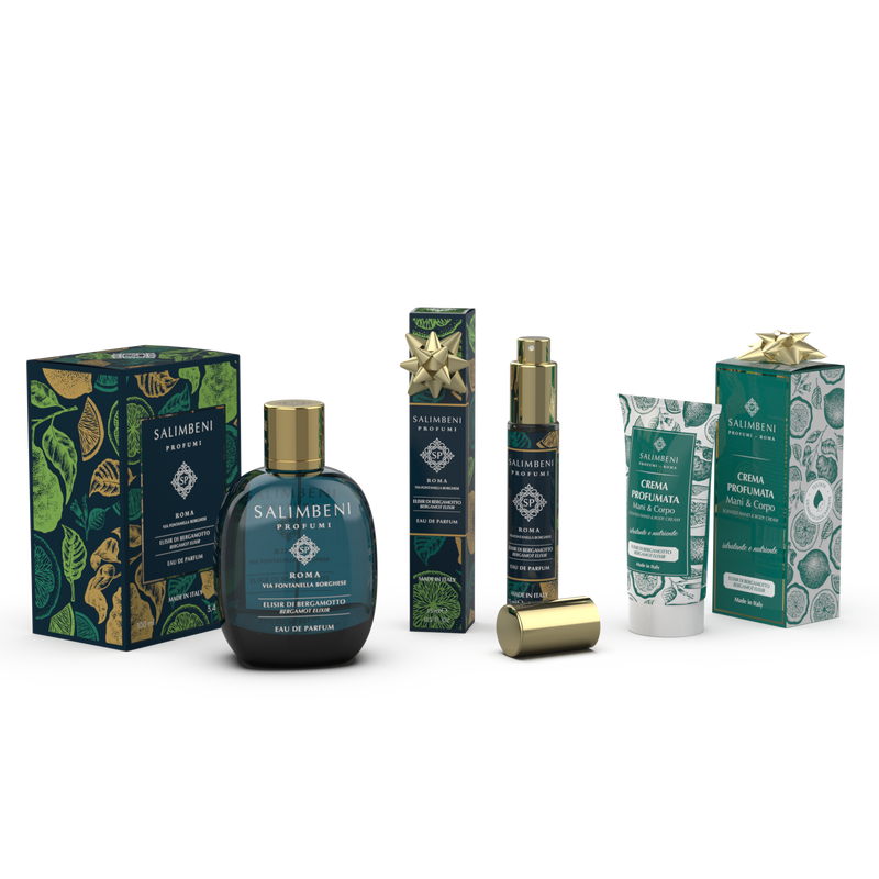Eau de Parfum 100 ml + Eau de Parfum de viagem de 15 ml em OFERTA + Creme perfumado para mãos e corpo de 50ml em OFERTA