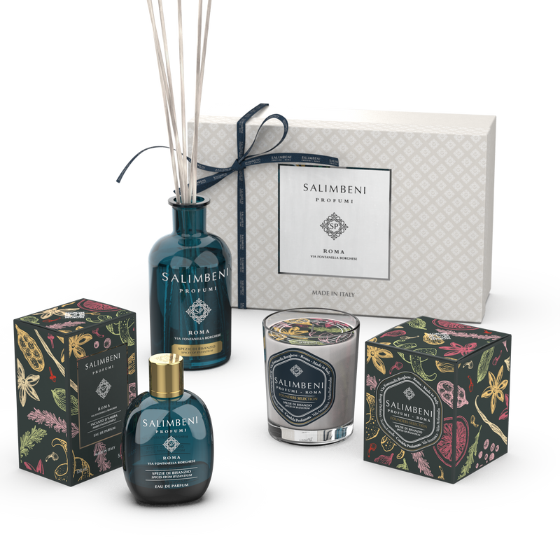 Gift Box Premium À ESCOLHA (Eau de Parfum 100 ml + Difusor em Stick Founders Selection 250 ml + Vela Perfumada Founders Selection 190gr)