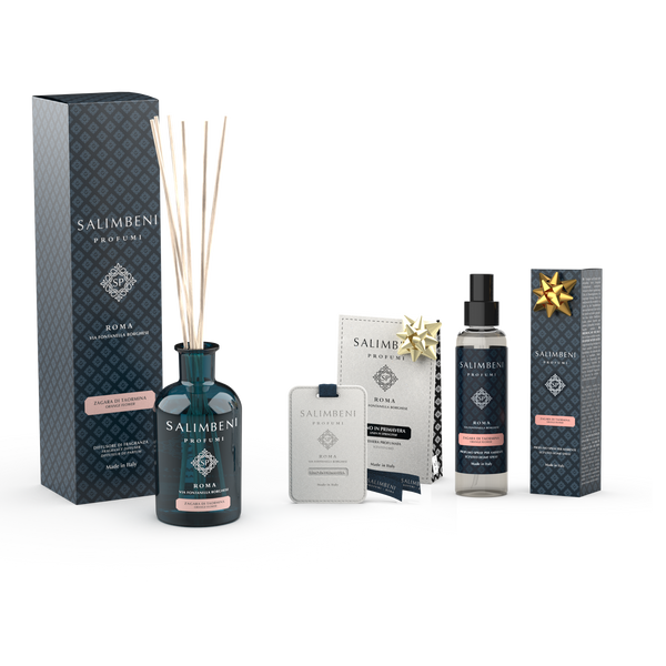 Flor de Laranjeira de Taormina 250ml + Cartões Perfumados para o Guarda Roupa (3 pcs) como TESTE GRATUITO + Perfume Room Spray 150 ml - Flor de Laranjeira de Taormina como TESTE GRATUITO