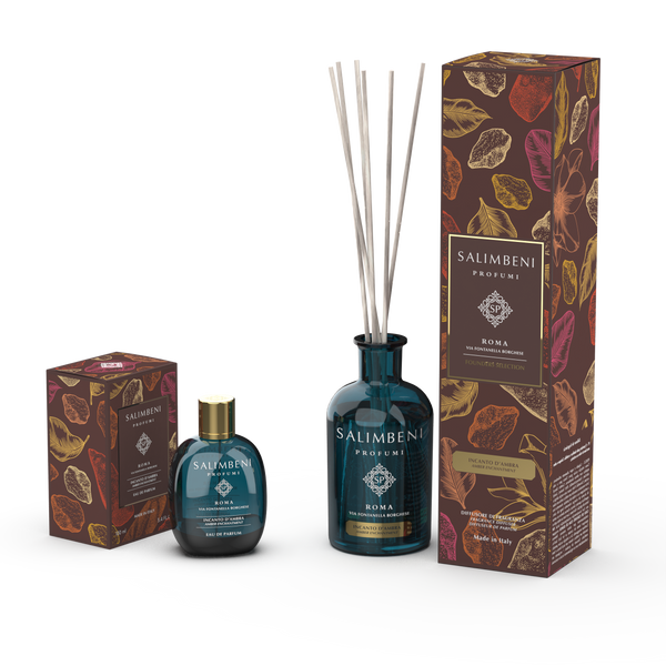 Eau de Parfum 100 ml + Diffusore a Bastoncini 250 ml (FRAGRANZA A SCELTA)