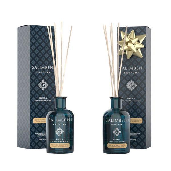 Difusor de Madeira de Nogueira e Briar 250ml + Difusor de Madeira de Nogueira e Briar 250ml
