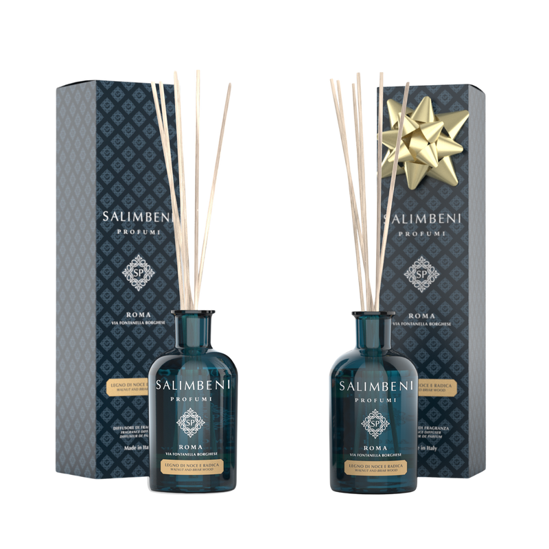 Difusor de Madeira de Nogueira e Briar 100 ml + Difusor de Madeira de Nogueira e Briar 100 ml