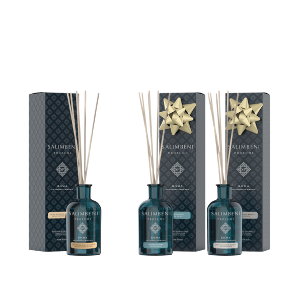 Madeira de Nogueira e Briar 100ml + Brisa do Mar 100ml como TESTE GRATUITO  + Seda e Musgo Branco 100ml como TESTE GRATUITO