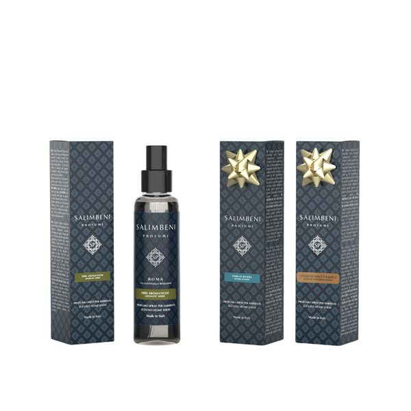 Room Spray de 150ml Ervas Aromáticas + Room Spray de 150ml Flores em Riviera como TESTE GRATUITO + Room Spray de 150ml Madeira de Nogueira e Briar como TESTE GRATUITO