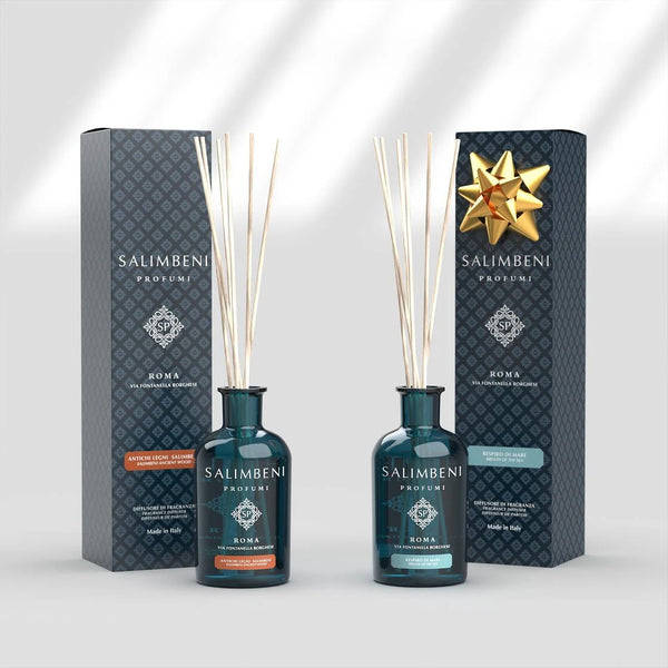 Difusor de Madeiras Antigas Salimbeni 250 ml + Difusor de Brisa do Mar 250 ml