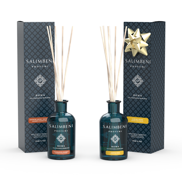 Difusor de Madeiras Antigas Salimbeni 250 ml + Difusor de Cítrico Amargo 250 ml