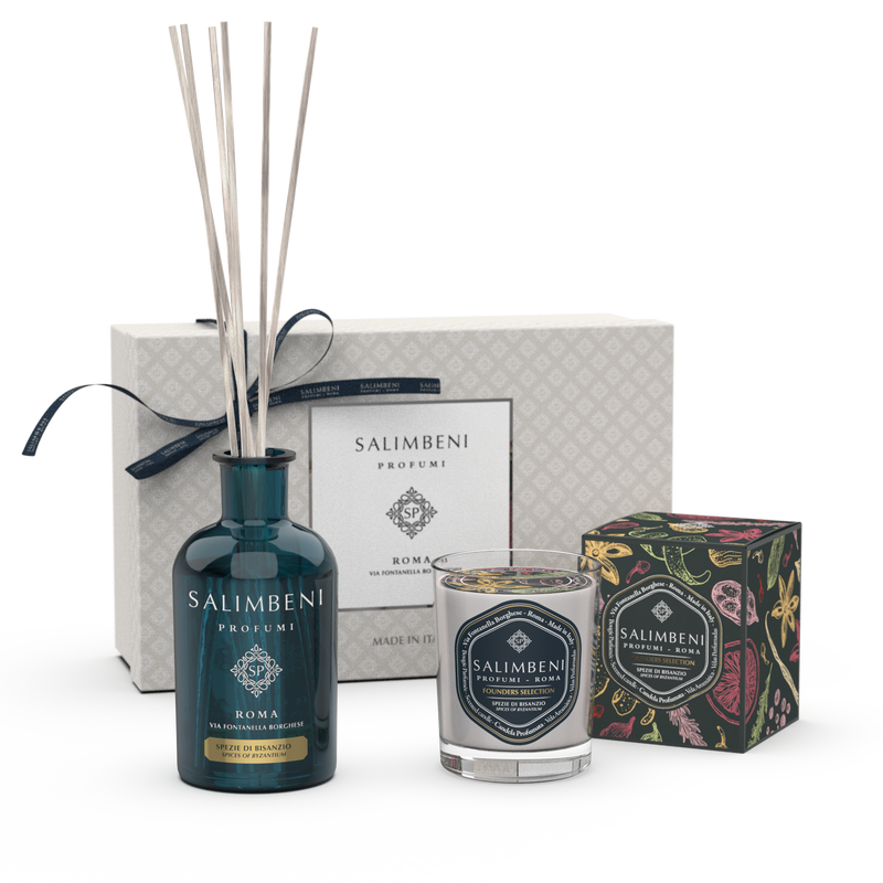 Especiarias de Bizâncio 250 ml + Vela Perfumada de Especiarias de Bizâncio EM OFERTA