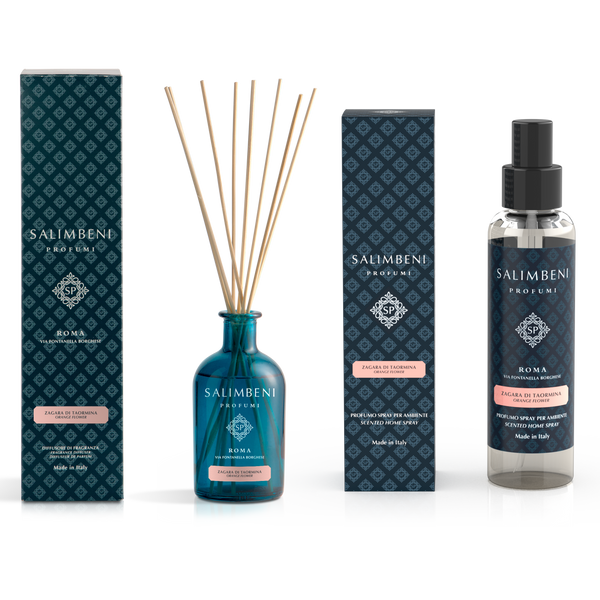 Difusor de Flor de Laranjeira de Taormina 100 ml + Room Spray Flor de Laranjeira de Taormina 150 ml GRÁTIS