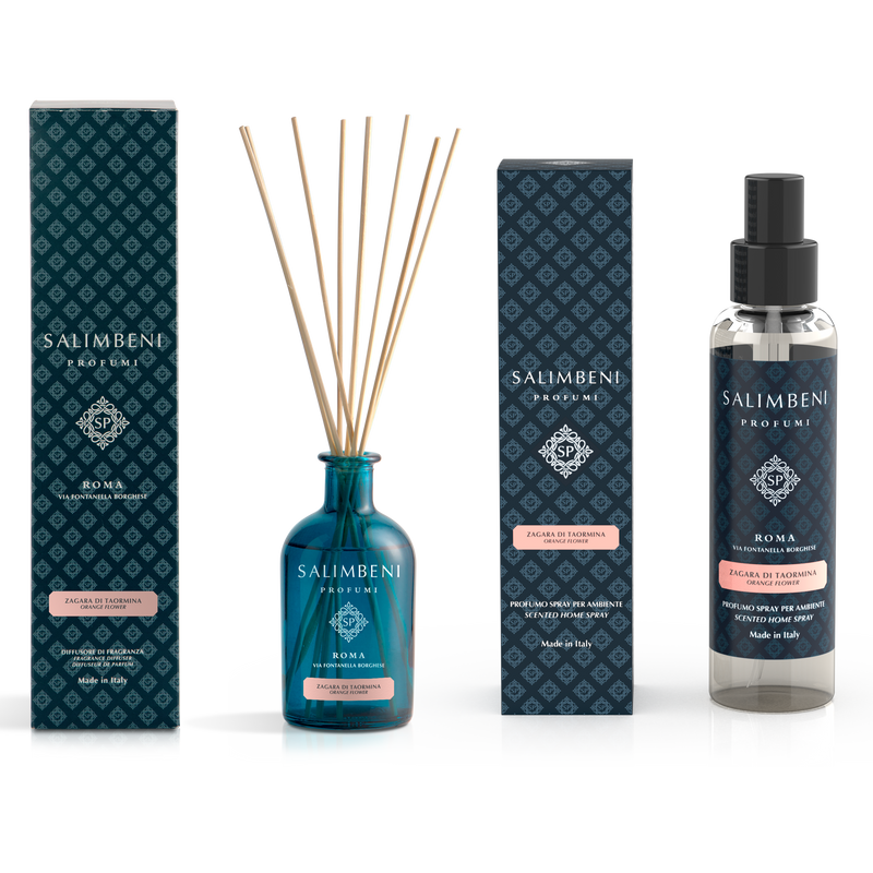Difusor de Flor de Laranjeira de Taormina 100 ml + Room Spray Flor de Laranjeira de Taormina 150 ml GRÁTIS