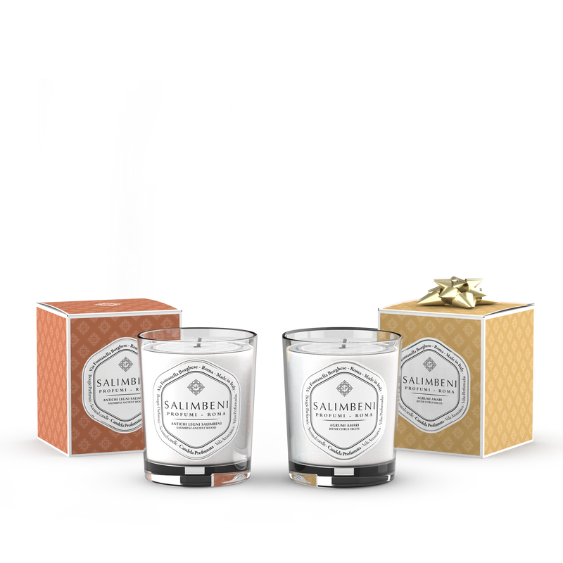 Vela Perfumada de 190 gr de Madeiras Antigas Salimbeni + Vela Perfumada de 190 gr À ESCOLHA em OFERTA