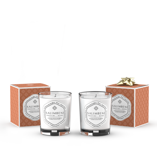 Vela Perfumada de 190 gr de Madeiras Antigas Salimbeni + Vela Perfumada de 190 gr À ESCOLHA em OFERTA