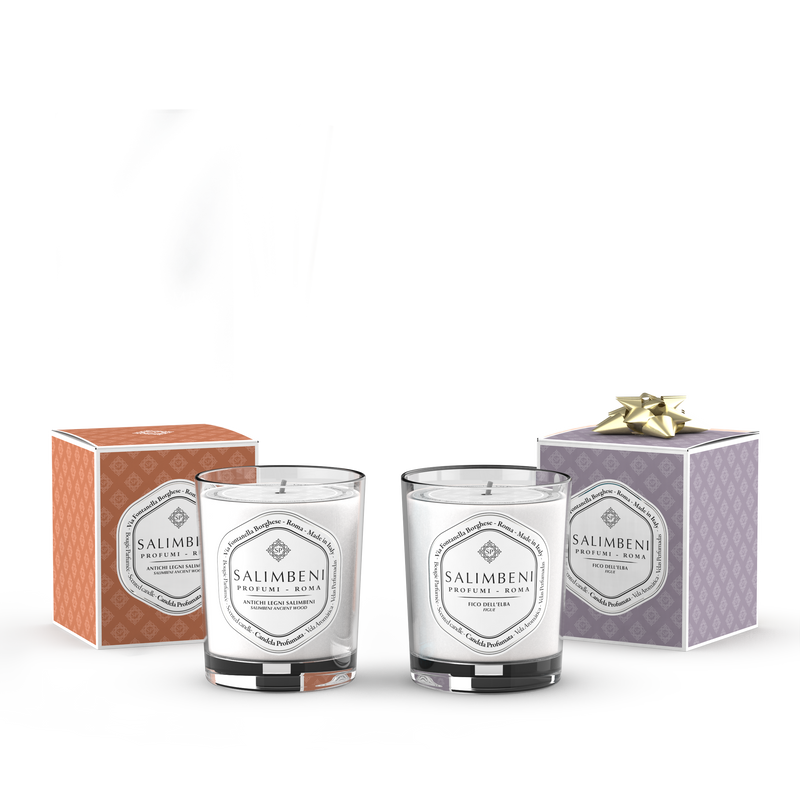 Vela Perfumada de 190 gr de Madeiras Antigas Salimbeni + Vela Perfumada de 190 gr À ESCOLHA em OFERTA
