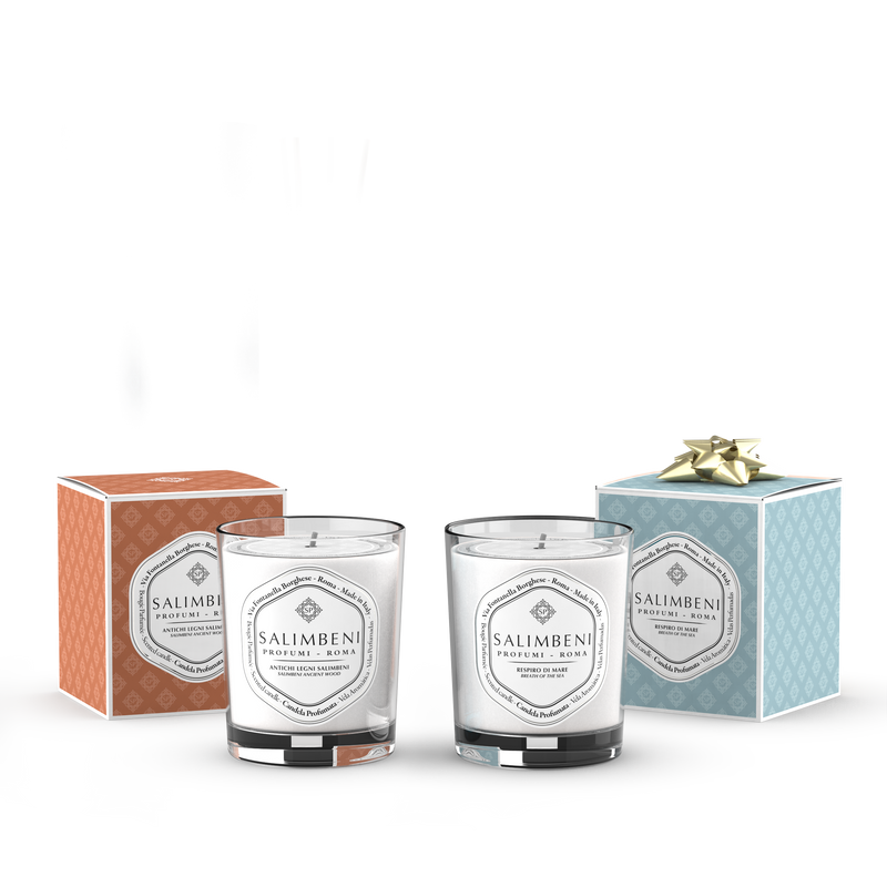 Vela Perfumada de 190 gr de Madeiras Antigas Salimbeni + Vela Perfumada de 190 gr À ESCOLHA em OFERTA