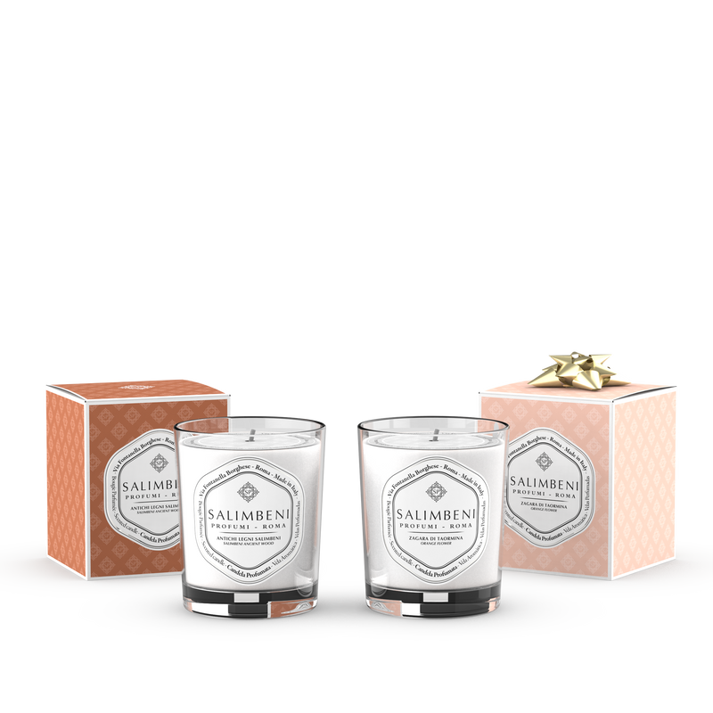 Vela Perfumada de 190 gr de Madeiras Antigas Salimbeni + Vela Perfumada de 190 gr À ESCOLHA em OFERTA