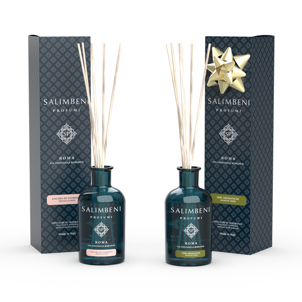 Difusor Flor de Laranjeira de Taormina 250 ml + Difusor de Ervas Aromáticas 250 ml GRÁTIS