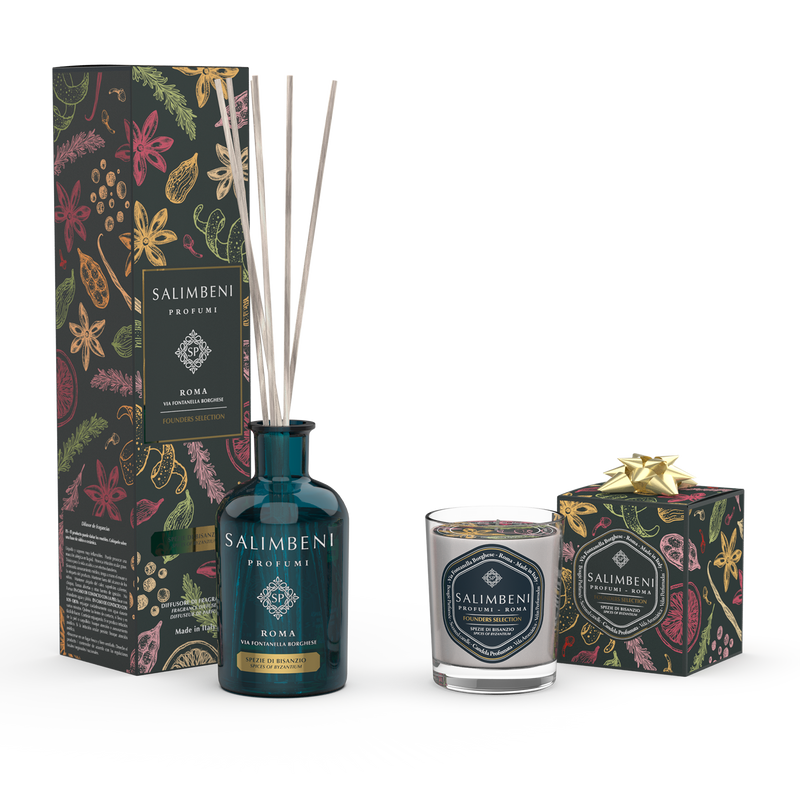 Especiarias de Bizâncio 250 ml + Vela Perfumada de Especiarias de Bizâncio EM OFERTA