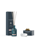 Difusor em Stick de Flor de Laranjeira de Taormina de 100 ml + Perfume para carro na cor branca de Seda e Musgo Branco GRÁTIS